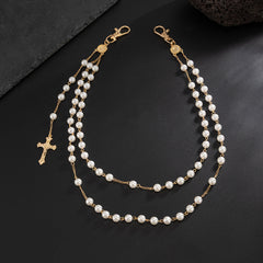 Double Wallet Chain with Cross - iChainWallets