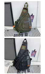 Large Sling Bag for Big Guys - Top Handle