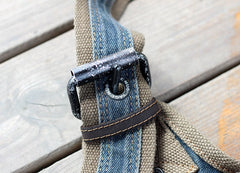 Denim Belt Bag Denim Waist Bag Blue Jean Shoulder Bag Jean Crossbody Bag - Feltify