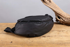 Sling Bag for Big Man - Black Large Sling Backpack - Large Sling Bag for Big Guys