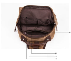 Red Sling Bag for Big Man –  Convertible Canvas Large Sling Backpack – Large Canvas Sling Bag for Big Guys