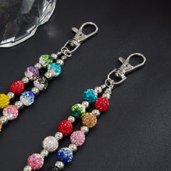 Colorful Diamond Beaded Wallet Chain 