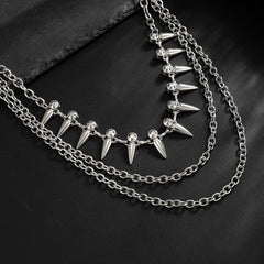 Rivets Pants Chain 3 Chains Biker Wallet Chain Triple Wallet Chain - iChainWallets