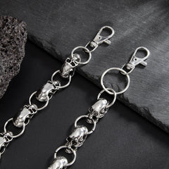 Skull Biker Wallet Chain - iChainWallets