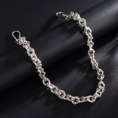 Skull Wallet Chain Mens Biker Wallet Chain 