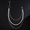 Triple Wallet Chain Womens Pants Chain - iChainWallets