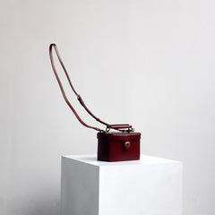 crossbody box bag square box handbag Handmade Box Purses Handbags Leather Box Bag Box Crossbody Bag Womens Box Handbags