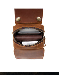 belt cell phone pouch Brown Leather Phone Holster Leather Cell Phone Holster Leather Belt Pouch Mobile Phone Belt Holder