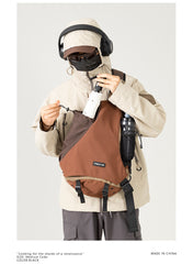 big sling bag for men lifestyle