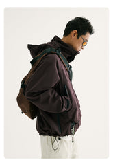 best crossbody bags for men Coffee Travel Large Sling Bag For Big Men Nylon Large Sports Sling Bag For Big Men