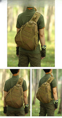 Large Tactical Sling Bag tactical bags Nylon Military Backpack Desert Digital Tactical Backpack For Men