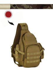 Tactical Large Sling Bag for Big Guys - Multiple Angle