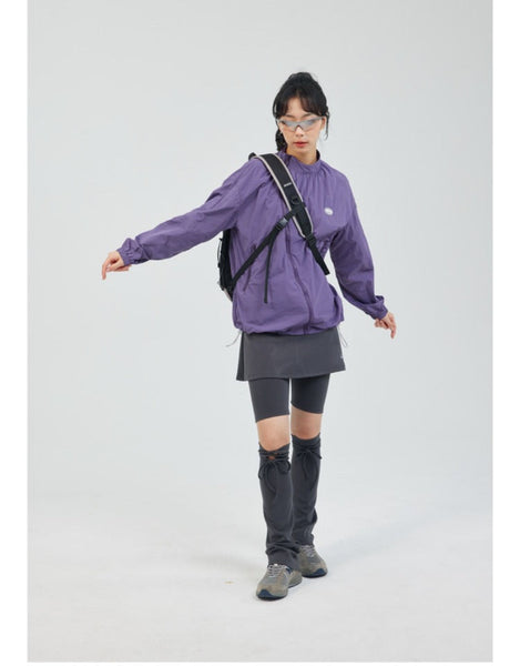 Oxford Fabric Gray Large Sling Bag For Women Waterproof Hiking Sling Bag For Big LSB01481014