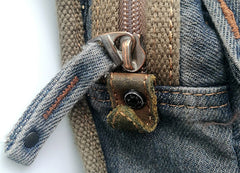 Denim Belt Bag Denim Waist Bag Blue Jean Shoulder Bag Jean Crossbody Bag - Feltify