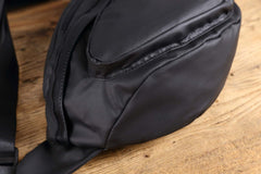 Sling Bag for Big Man - Black Large Sling Backpack - Large Sling Bag for Big Guys