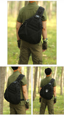 Large Tactical Sling Bag tactical shoulder bag Nylon Military Backpack Desert Digital Tactical Backpack For Men