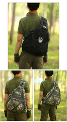 Large Tactical Sling Bag tactical shoulder bag Nylon Military Backpack Desert Digital Tactical Backpack For Men