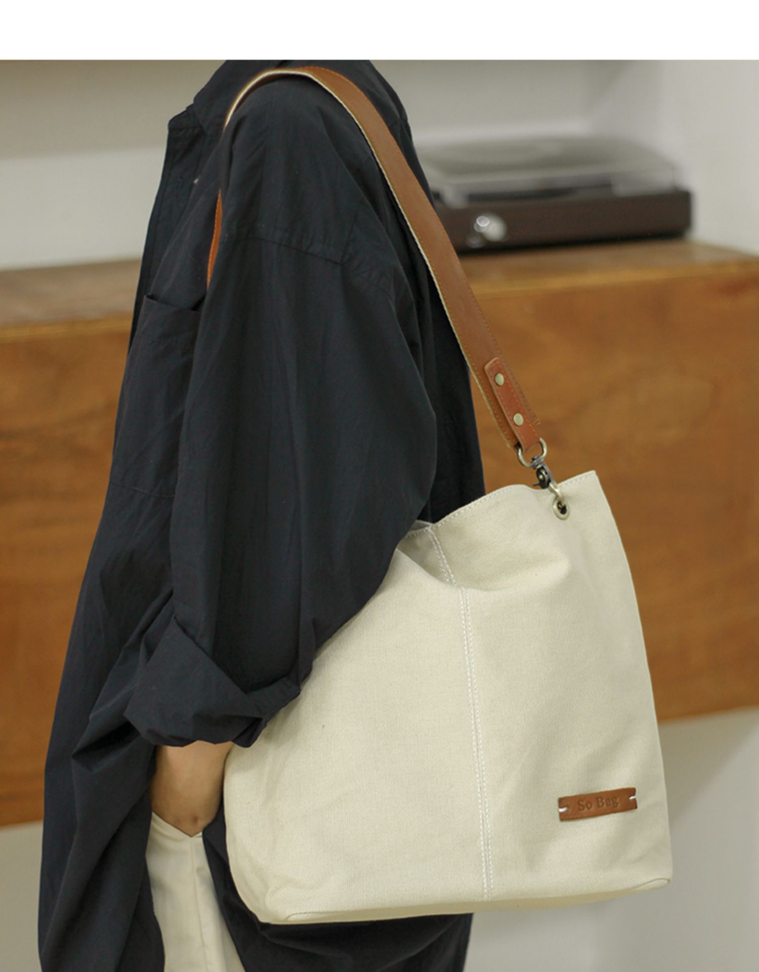 shoulder bag tote​ Canvas Crossbody Tote Bags for Men