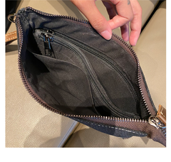 Boho Clutch Bag Canvas Small Shoulder Bag Clutch Embroidery Canvas Small Boho Crossbody Bag - Feltify