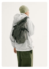 Green Travel Large Sling Bag For Big Men Nylon Large Sports Sling Bag For Big Men edc sling bag