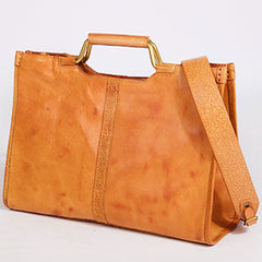 Genuine Leather Handmade Handbag Bag Shoulder Bag Purse For Women