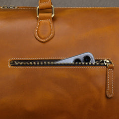 Large Leather Weekender Bag for Men Vintage Leather Weekend Bag for Men - iwalletsmen