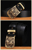 Handmade Cool Black Leather Mens Belts Custom Leather Men Belt for Men