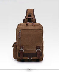 Large Canvas Sling Bag for Big Guys - 详情-17