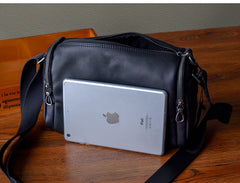 Small Black Messenger Bag 