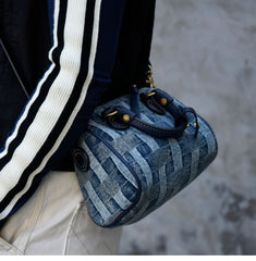  Denim Handbags for Women Blue Denim Crossbody Bag for WOmen - Feltify