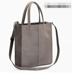 Cool Handmade Leather Mens Tote Bag Cool Messenger Tote Bag Handbag for men