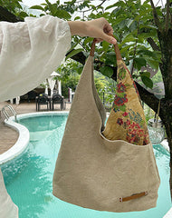 Womens Cotton&Linen Tote Handbags Women Handmade China Unique Tote Bags for Women