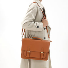 Vintage Cambridge Satchel Bag Worn Crossbody - EverHandmade
