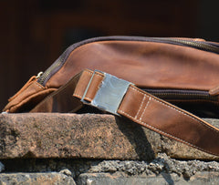 Mens Leather Waist Pack 