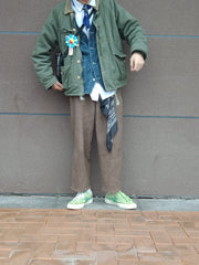 Yellow Paisley Bandana Kerchief Trousers Chain Pants Chains Biker Headscarf Jeans Chain Pants Chain
