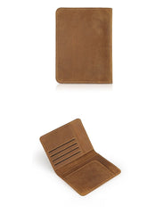 Thin Passport Wallet Mens Leather Minimalist Passport Wallet Slim Passport Wallet - iwalletsmen