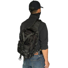 Large Sling Bag for Big Guys - Stitching Detail