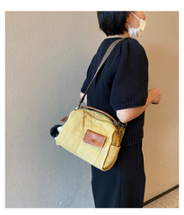 Canvas Convertible Crossbody Bag Handbag With outside Pocket Green Canvas Convertible Backpack Shoulder Bag - Feltify