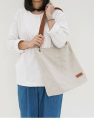 tote canvas bag for women​ Womens White Canvas Tote Bags Canvas Shoulder Bag Canvas Crossbody Tote Bags for Men