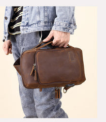 Full Grain Leather Sling Bag