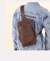 Leather Sling Bags For Mens