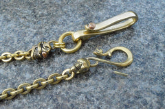 Brass Wallet Chain