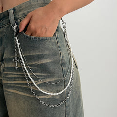 Pearl Wallet Chain for Women 