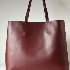 Handmade Leather handbag tote purse shoulder bag for women leather