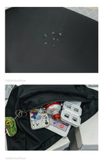 Nylon Large Sling Bag For Women Black Big Sling Bag For Big Men Large Sling Bag