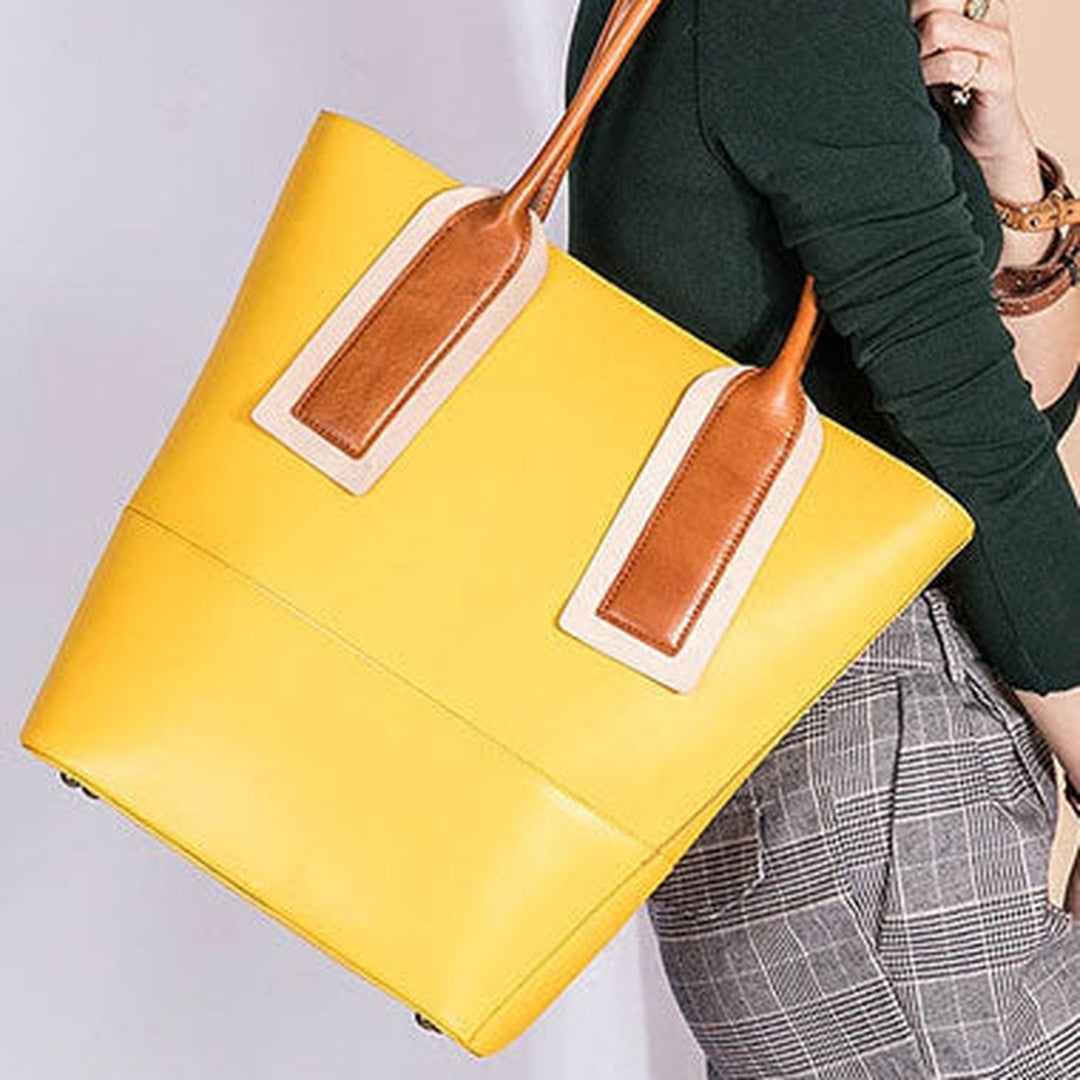 Stylish Unique Handmade Leather Handbag Tote Bag Shoulder Bag Purse For Women