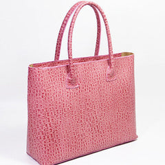 Handmade vintage large personalized leather big tote bag handbag for women girl lady