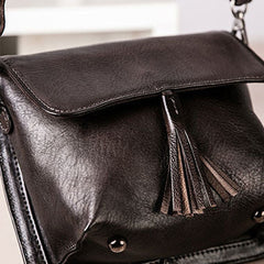 Handmade vintage purse leather crossbody bag purse shoulder bag for women