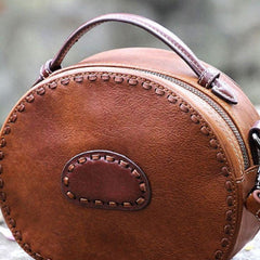 Handmade handbag purse leather crossbody bag purse shoulder bag for women