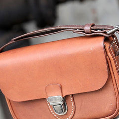Handmade leather purse leather crossbody bag purse shoulder bag for women